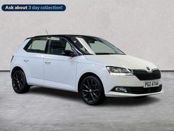 White Used 2019 Skoda Fabia Colour Edition Hatchback | £9,716 (Fair price)