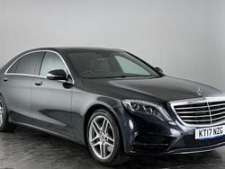 Black Used 2017 Mercedes S350 AMG line Sedan | £20,350 (Good price)