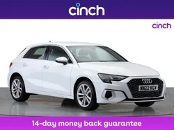 White Used 2022 Audi A3 Sport Hatchback | £18,099 (Good price)