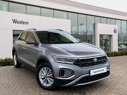 Silver Used 2022 VW T-Roc Life SUV | £18,890 (Fair price)