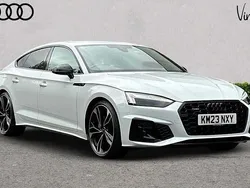 White Used 2023 Audi A5 Sportback Black Edition Hatchback | £35,400 (Expensive)