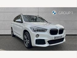 Mineral white Used 2019 BMW X1 M Sport SUV | £16,895 (Fair price)