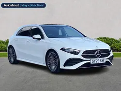 White Used 2023 Mercedes A180 AMG Line Premium Plus Hatchback | £25,599 (Expensive)