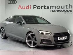 Grey Used 2020 Audi A5 Sportback Black Edition Hatchback | £19,890 (Fair price)