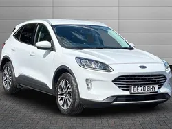 Frozen white Used 2020 Ford Kuga Titanium SUV | £16,000 (Fair price)