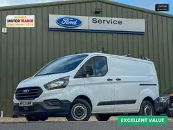 White Used 2023 Ford Transit Custom Van | £15,994 (Super price)