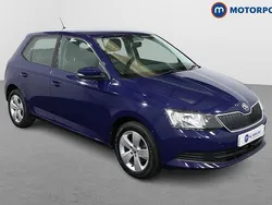 Blue Used 2018 Skoda Fabia SE Hatchback | £9,299 (Fair price)