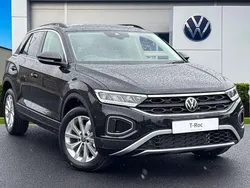 Black New 2025 VW T-Roc Match SUV | £26,590 (Good price)