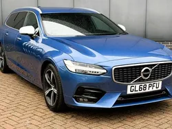 Blue Used 2018 Volvo V90 R-Design Estate | £17,495 (Fair price)