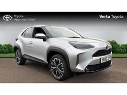 Silver Used 2022 Toyota Yaris Hybrid SUV | £21,495 (Fair price)