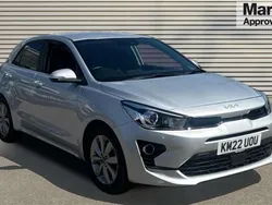Silver Used 2022 Kia Rio 3 Hatchback | £14,190 (Fair price)