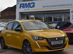 Yellow Used 2022 Peugeot 208 Active Premium Hatchback | £9,750 (Good price)