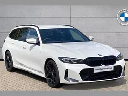 White Used 2024 BMW 320 M Sport Estate | £35,999 (Expensive)