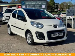 White Used 2014 Citroën C1 Platinum Hatchback | £3,995 (Good price)