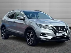 Silver Used 2017 Nissan Qashqai Tekna SUV | £11,550 (Fair price)