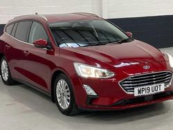 Red Used 2019 Ford Focus Titanium Estate | £8,995 (Fair price)