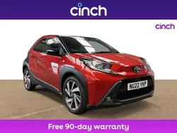 Red Used 2022 Toyota Aygo Hatchback | £11,599 (Fair price)