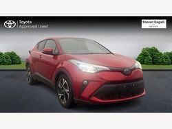 Red Used 2022 Toyota C-HR Design SUV | £21,099 (Fair price)