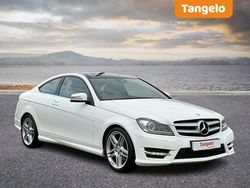 White Used 2012 Mercedes C180 AMG Coupe | £6,500 (Fair price)