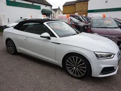 White Used 2018 Audi A5 Cabriolet S-Line Cabriolet | £16,200 (Fair price)
