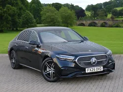 Metallic paintwork obsidian black Used 2025 Mercedes E300 AMG Line Premium Sedan | £80,000