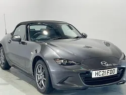 Grey Used 2021 Mazda MX5 Inclusive Cabriolet | £18,799 (Fair price)