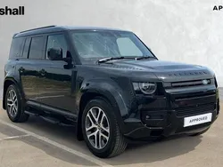 Black Used 2024 Land Rover Defender SUV | £64,497 (Expensive)