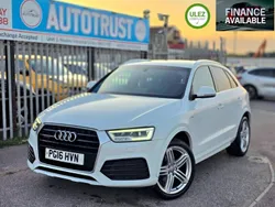 White Used 2016 Audi Q3 S-line plus SUV | £12,795 (Fair price)