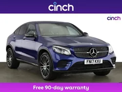 Blue Used 2017 Mercedes GLC250 AMG Line Premium SUV | £21,549 (A bit pricey)