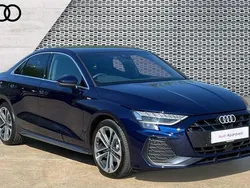 Blue Used 2025 Audi A3 S-Line Sedan | £24,448 (Fair price)