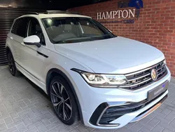 White Used 2021 VW Tiguan R-line SUV | £26,990 (Fair price)