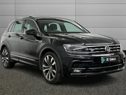 Black Used 2020 VW Tiguan R-line SUV | £22,200 (Good price)