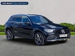 Black Used 2020 Mercedes GLC220 AMG line Estate | £23,085 (Good price)