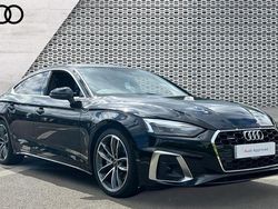 Black Used 2023 Audi A5 Sportback S-Line Hatchback | £34,330 (Expensive)