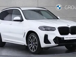 White Used 2024 BMW X3 M Sport SUV | £40,990 (Good price)