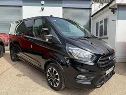 Black Used 2022 Ford Transit Custom Sport | £22,990 (Fair price)