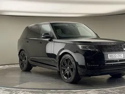 Santorini black Used 2022 Land Rover Range Rover HSE SUV | £75,000 (Super price)