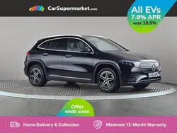 Black Used 2022 Mercedes EQA250 AMG line SUV | £20,697 (Fair price)