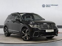 Black Used 2022 VW Tiguan R-line SUV | £27,750 (Fair price)