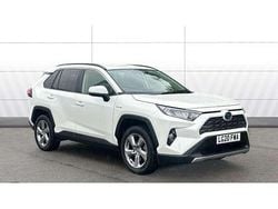 White Used 2020 Toyota RAV4 Hybrid Design SUV | £22,390 (Fair price)