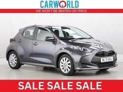 Grey Used 2021 Toyota Yaris Hybrid Hatchback | £11,490 (Fair price)