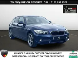 Blue Used 2017 BMW 116 Sport Line Hatchback | £9,440 (Good price)