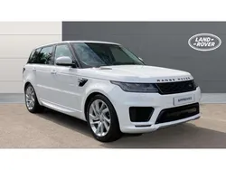 White Used 2021 Land Rover Range Rover Sport HSE Dynamic SUV | £35,374 (Fair price)