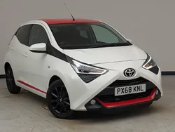 White Used 2018 Toyota Aygo x-press Hatchback | £8,498 (Fair price)