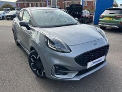 Solar silver Used 2022 Ford Puma Gen-E ST-Line X SUV | £15,690 (Fair price)