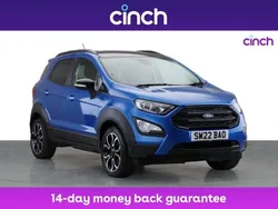 Blue Used 2022 Ford Ecosport Active SUV | £11,459 (Fair price)