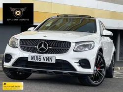 White Used 2016 Mercedes GLC250 AMG line SUV | £10,999 (A bit pricey)