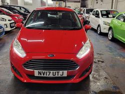 Red Used 2017 Ford Fiesta Zetec Hatchback | £4,250 (Fair price)