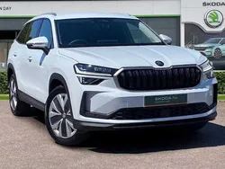 Moon white metallic New 2024 Skoda Kodiaq SE L SUV | £32,785