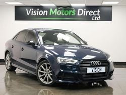 Blue Used 2018 Audi A3 Black Edition Sedan | £14,870 (Good price)